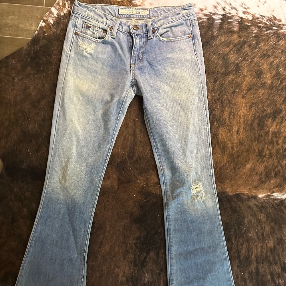 Joe’s light wash jeans